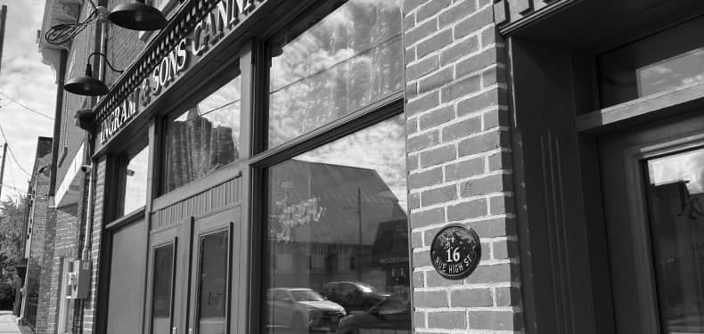 Inside Ingram & Sons Cannabis store